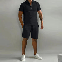 Jaxon | Refined Polo Shirts and Tailored Shorts Set