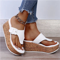 Maravelle | Women's Comfortable Cork Wedge Sandals