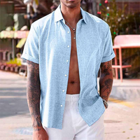 Jaxon |  Lightweight Cotton Linen Short Sleeve Shirt