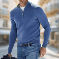 Thomas | Lightweight And Refined Quarter-Zip Knit Sweater