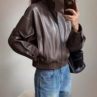 Gracie | Modern And Versatile Faux Leather Jacket