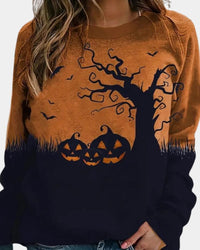 Valeria | Relaxed Graphic Cozy Halloween Sweatshirt