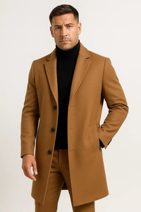 Adrian | Sophisticated Mid-Length Trench Coat
