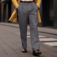 Adriel | Refined Tailored Straight-Leg Trousers
