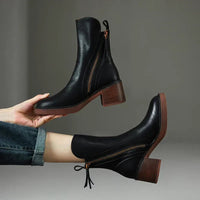 Alice | Premium Leather Ankle Boots