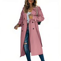 Juliana | Women's Elegant Double-Breasted Trench Coat