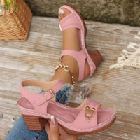 Angelica | Stylish and Comfortable Block Heel Sandals