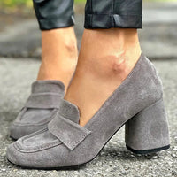Evangeline | Women's Block-Heel Loafers