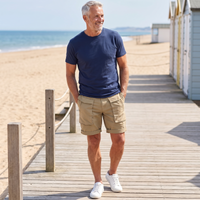 Daniel | Tailored Comfort Utility Pocket Shorts