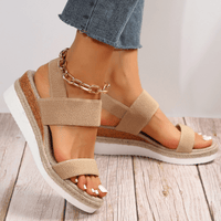 Teresa | Orthopedic Cross-Strap Platform Sandals