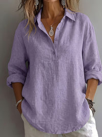 Bailey | Effortless Style Relaxed Collared Blouse