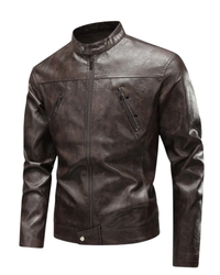 Robert | Classic Pilot Style Leather Jacket