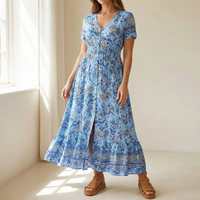 Diana | Lightweight Floral Maxi Dress