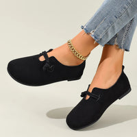 Adeline | Retro Round Toe Shallow Loafers