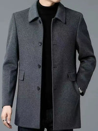 Dawson | Refined Single-Breasted Trenchcoat