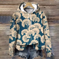 Remi | Cozy And Stylish Jacquard Knit Hoodie