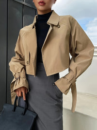 Odette | Women's High-Fashion Short Trench Coat