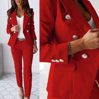 Madalyn | Women's Double-Breasted Blazer Set