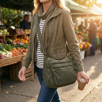 Aurelia | Soft Washed Canvas Tote Bag