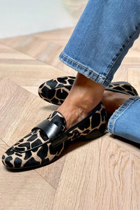 Ariana | Elegant Animal Print Loafer