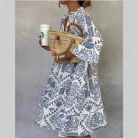 Juliette | Women's Floral Print Relaxed Tunic Dress