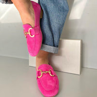 Evangeline | Women's Chic Gold-Detail Loafers