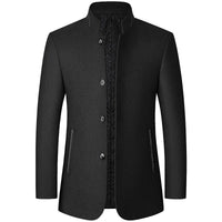 Lucas | Timeless Style Refined Stand-Collar Trenchcoat