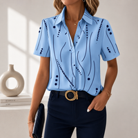 Freya | Timeless Style Abstract Print Blouse
