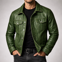 Laxon | Rugged Style Leather Jacket