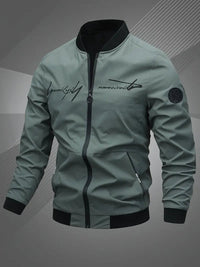 Leon | Men's Casual Polyester Bomber Jacket