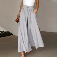 Seraphina | Women's Elegant Wide-Leg Summer Trousers