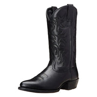 Nora | Timeless Embossed Leather Cowboy Boots