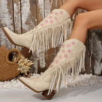 Sylvie | Modern And Trendy Fringe Cowboy Boots