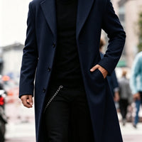 Adrian | Refined Long Trench Coat