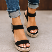 Rosalyn | Women's Spring Open-Toe Wedge Sandals