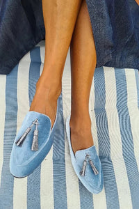 Adaline | Elegant Tassel Design Loafers