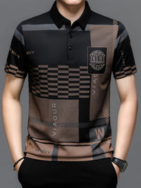 Marcus | Modern Colorblock Tailored Polo Shirt