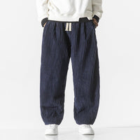 Ryder | Refined Comfort Corduroy Trousers with Elastic Waist
