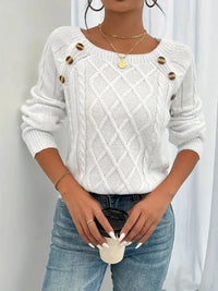 Daisy | Classic Cable Knitted Sweater