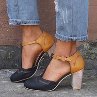 Mirella | Timeless Style Block-Heel Mary Janes