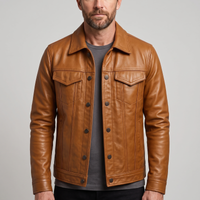 Julian | Elegant Tailored Style Leather Jacket
