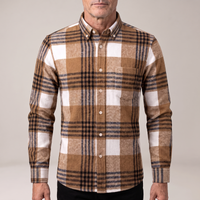 Hudson | Soft Brushed Style Cotton Flannel Shirt