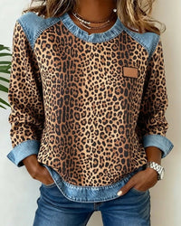 Harper | Chic And Bold Leopard Print Sweater