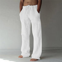 Austin | Lightweight Relaxed Linen Trousers