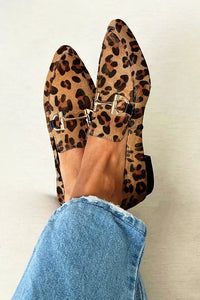Leonora | Women's Elegant Metallic-Detail Loafers