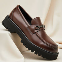 Mateo | Sophisticated And Bold Men's Leather Loafers
