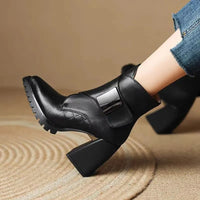 Melody | Comfortable And Sophisticated chelsea boots With Heels