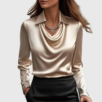 Audrey | Elegant And Flowing Luxe Blouse