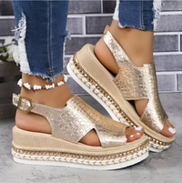 Sarah | Orthopedic Leather Comfort Sandals