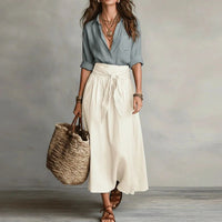 Andrea | Stylish And Comfortable Two-Piece Skirt Set